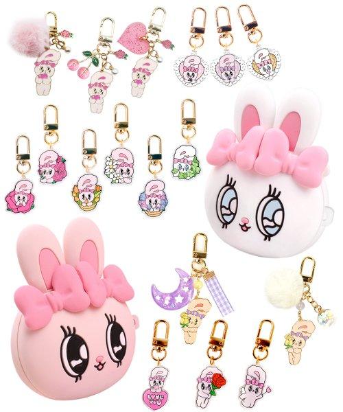 토끼 실리콘 갤럭시 버즈 2 프로 라이브 케이스 키링 모음전