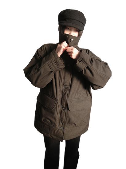 가먼트 플리스 미디 점퍼 (2c)