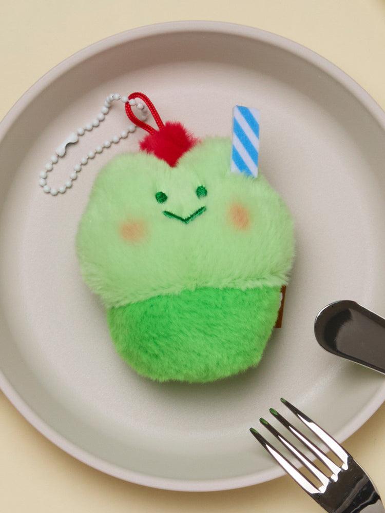 라인프렌즈 미니니 디저트카페 레니니 메론소다 인형 키링