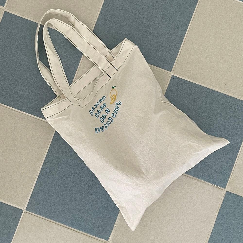 LBB Lemon Logo Bag