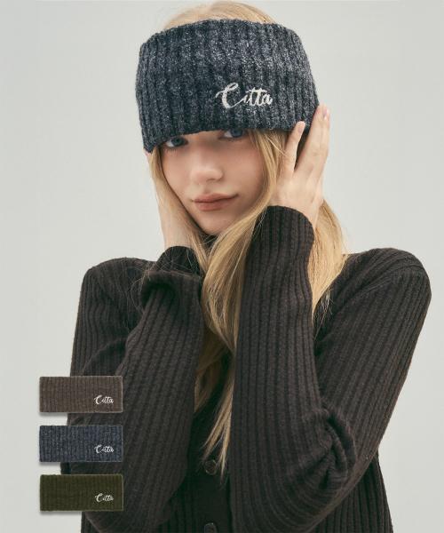 Signature Logo Knit Hair Band_CTA929(3color)