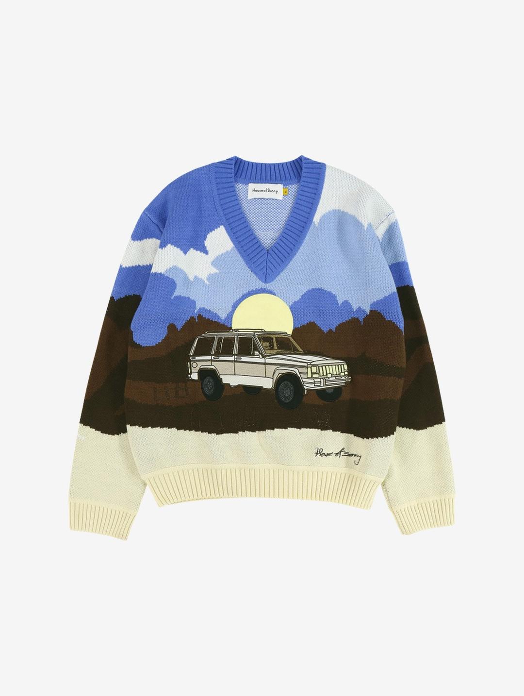 ON THE ROAD AGAIN KNIT