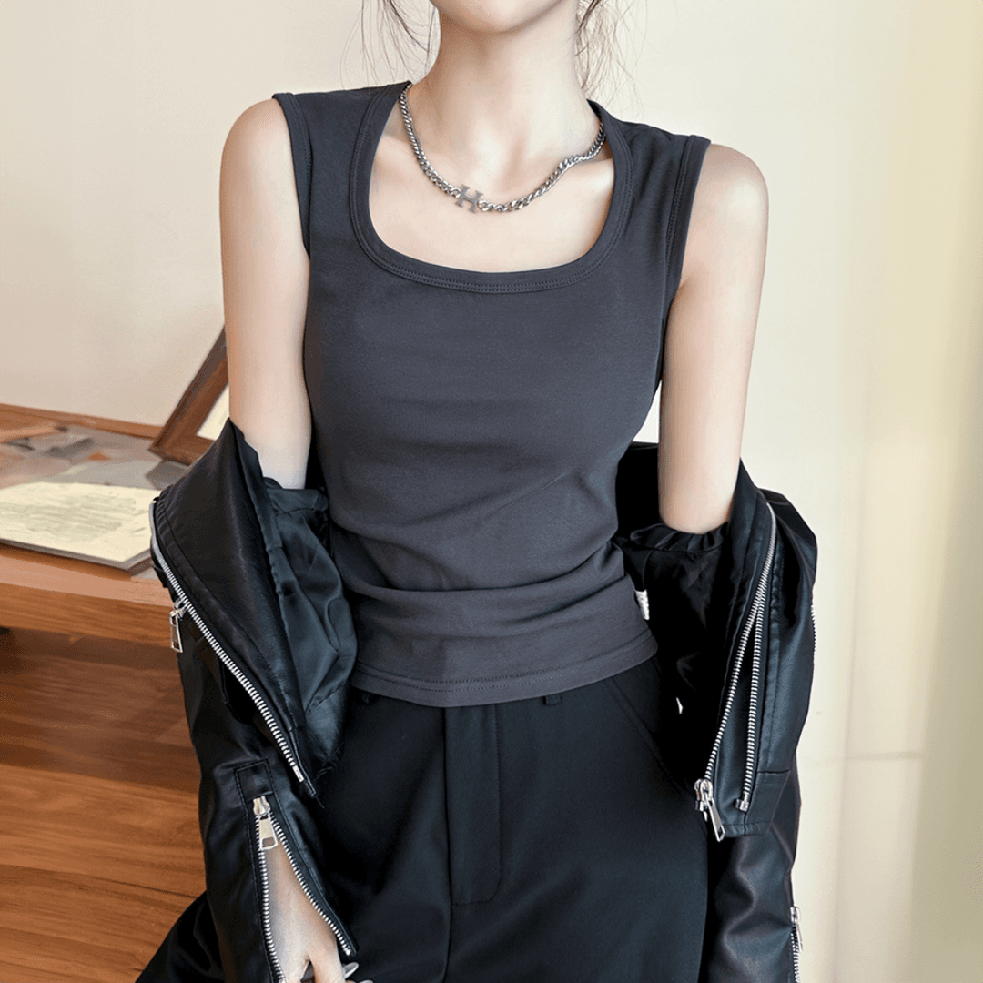 모두의시작 [후기인증🏆/부유방커버/묶음할인] 에리시 쫀쫀 와이드숄더 슬리브리스 레이어드 고퀄나시 이너템