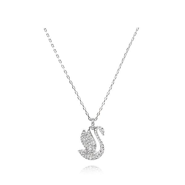 스와로브스키 5647872 Swan 스완 미디움 목걸이 타임메카