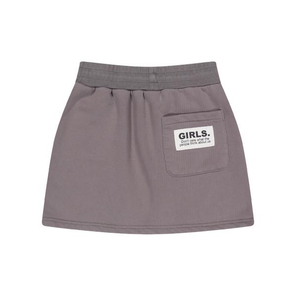 Girls Washing Skirt - Charcoal