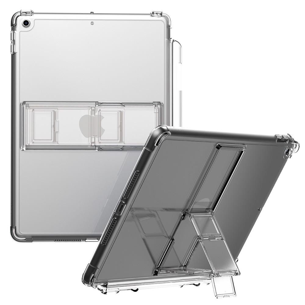 araree 아이패드 9세대 8세대 7세대 10.2인치 케이스 펜수납 투명 4단 각도조절 거치 플렉실드