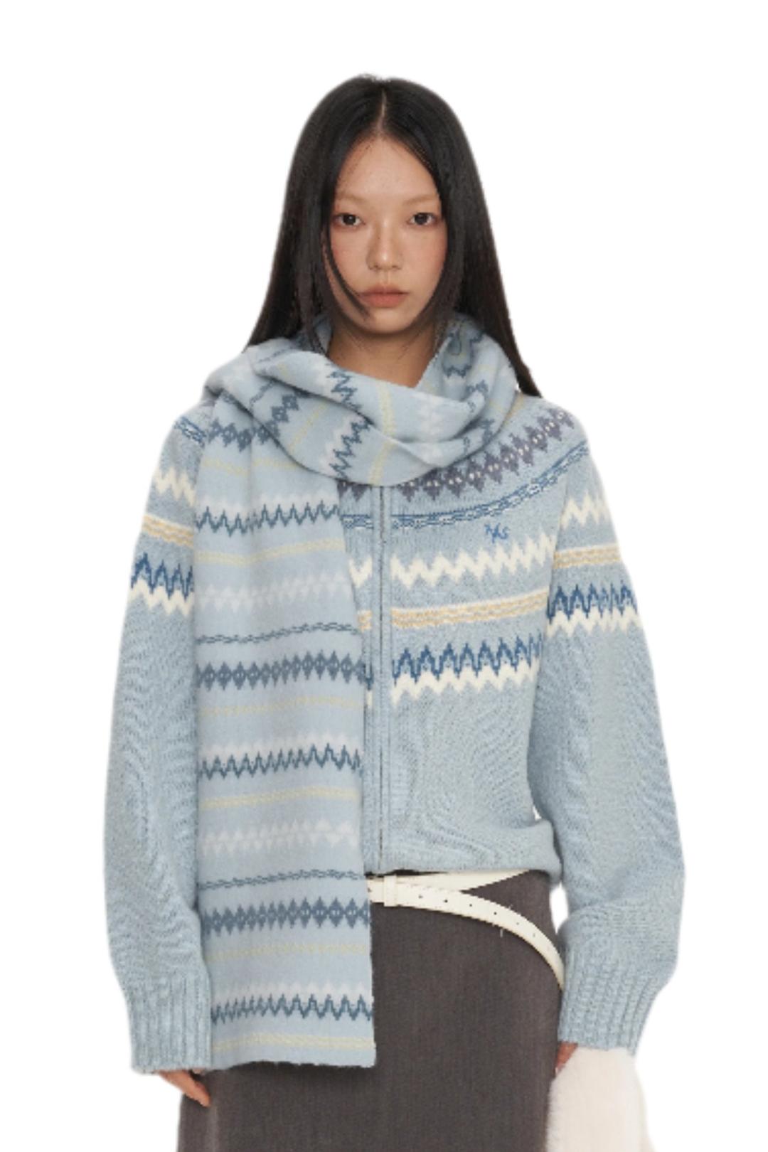 Blue FairIsle Sweater