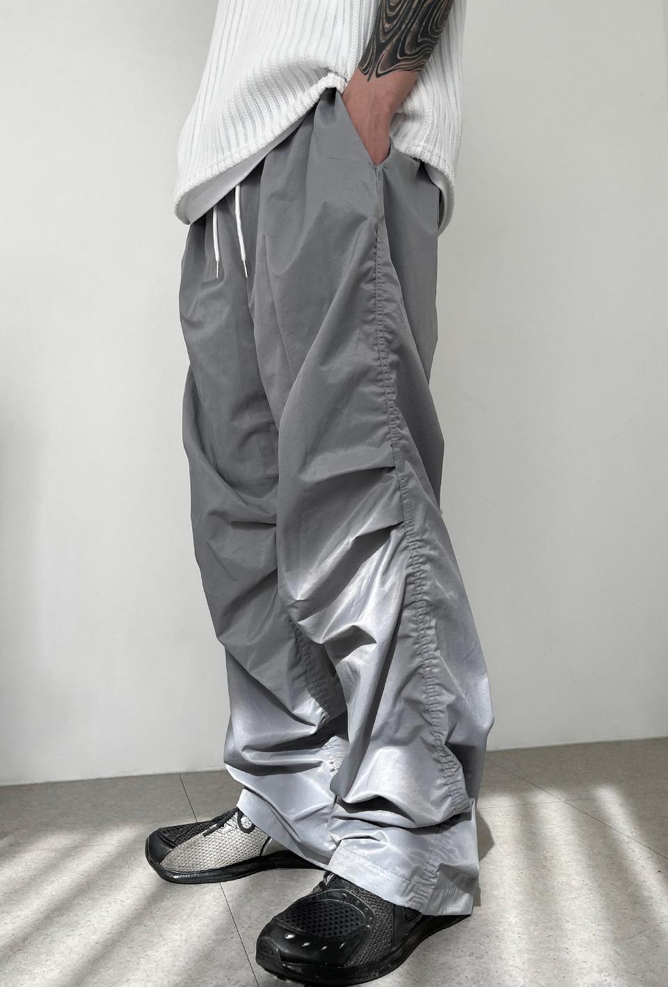 Shirring Nylon Pants