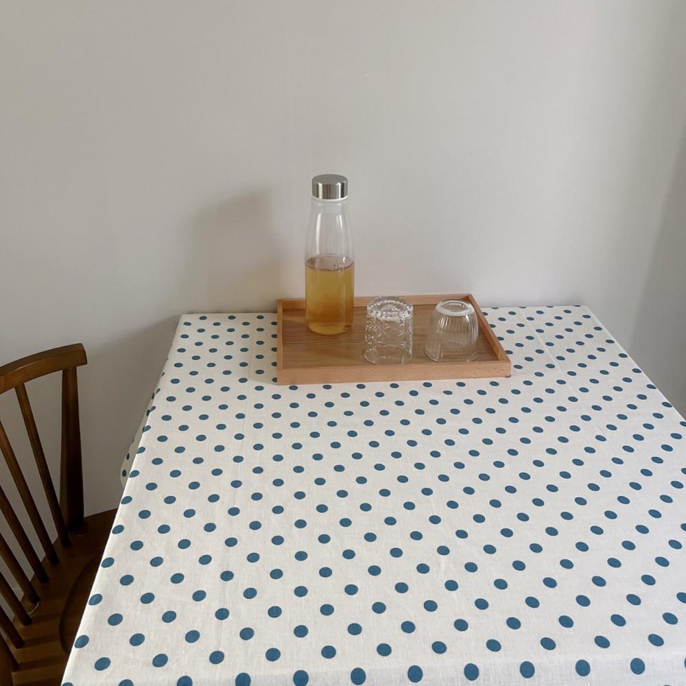 [bakha] aoi linen tablecloth | 아오이 린넨 식탁보 (제작기간 최대 5~7일 소요)