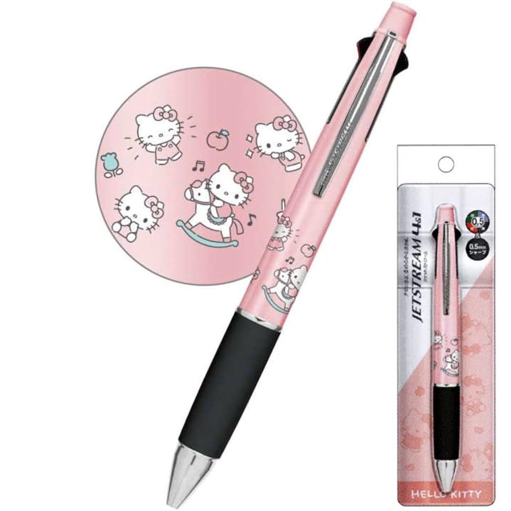 산리오 제트스트림 4&1 헬로키티 0.5 멀티펜 볼펜 + 샤프 2024년 모델