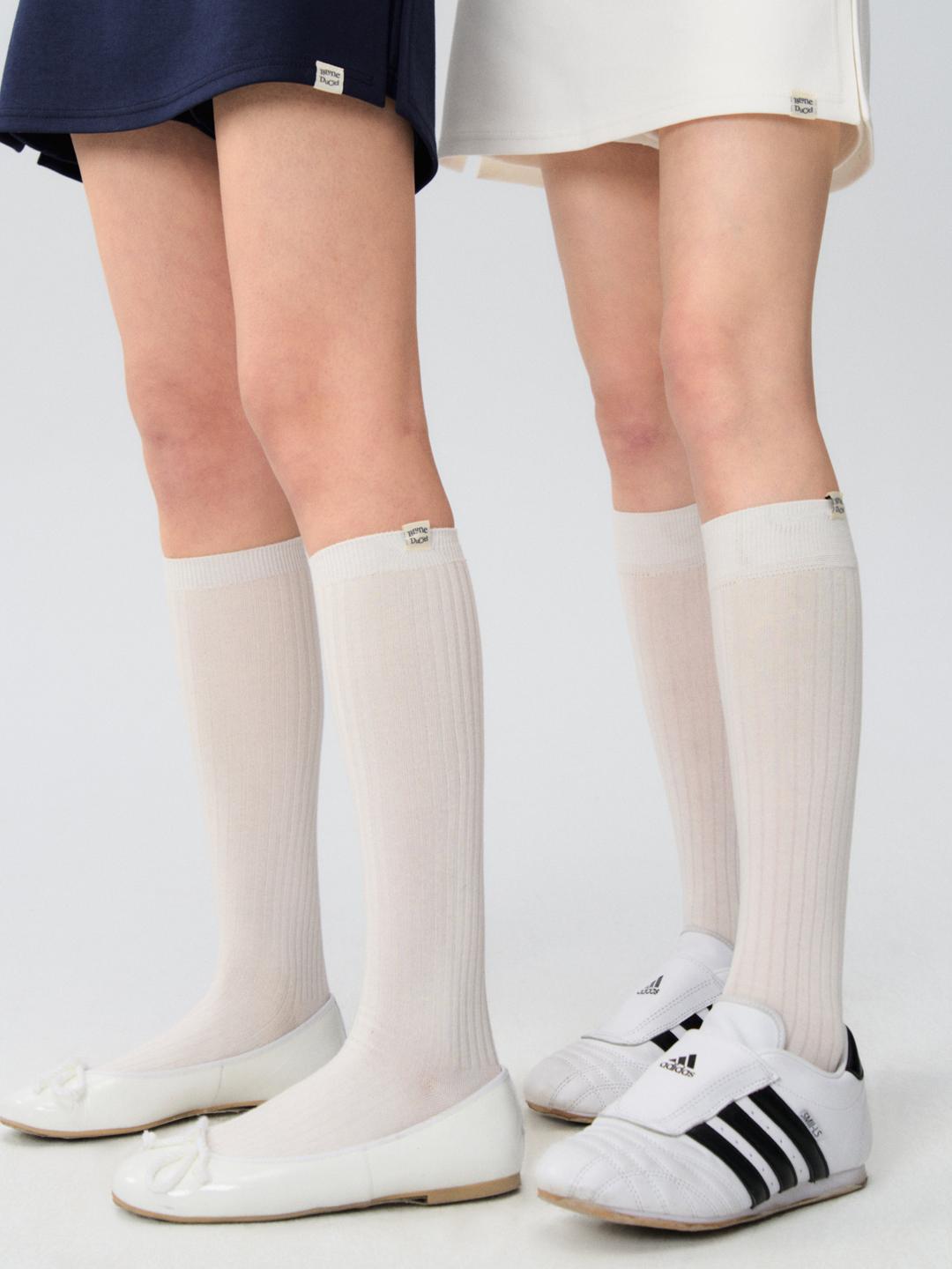 LLDC 'NEAT COLLECTION' Elastic Calf Socks