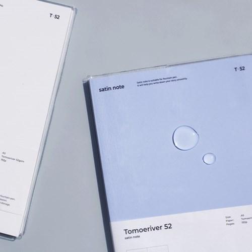 새틴 노트 (토모에리버/M80) A5 PVC 커버