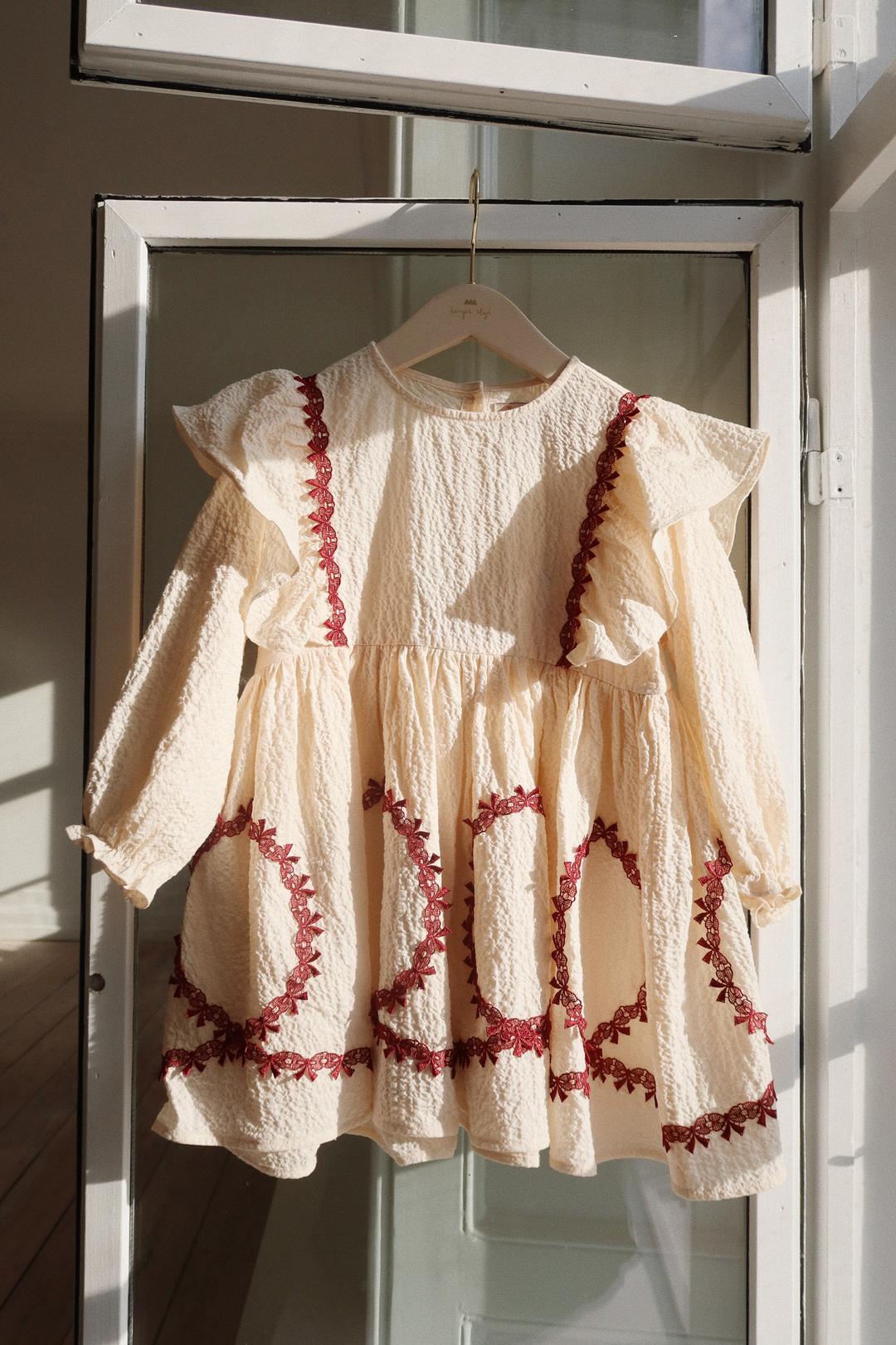 [Konges slojd] Fee Dress GOTS - Buttercream