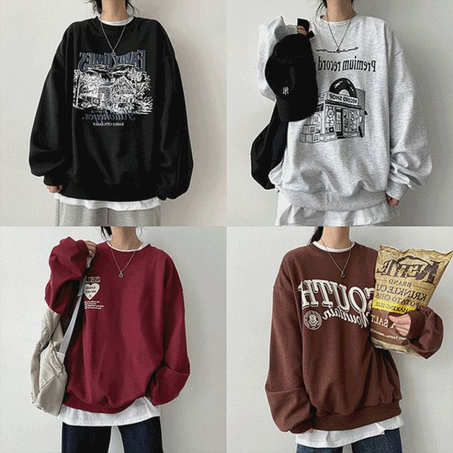 (무료배송♥)🔥빈티지힙스트릿긴팔모음전🔥