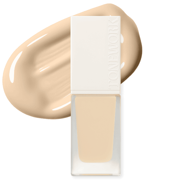 TONEWORK VEGAN 200+ FOUNDATION SHEER GLOW 3W1 20G
