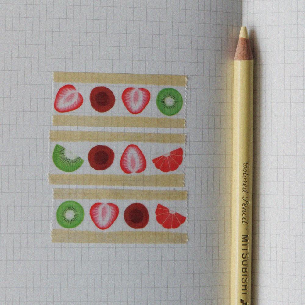 후르츠후라이 Fruits Sandwich 마스킹 테이프