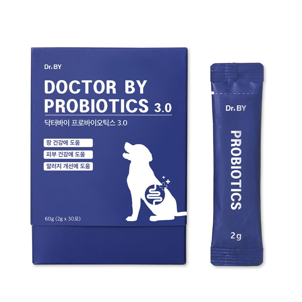 닥터바이 프로바이오틱스 강아지 유산균 장 건강 영양제 30포, 1개 