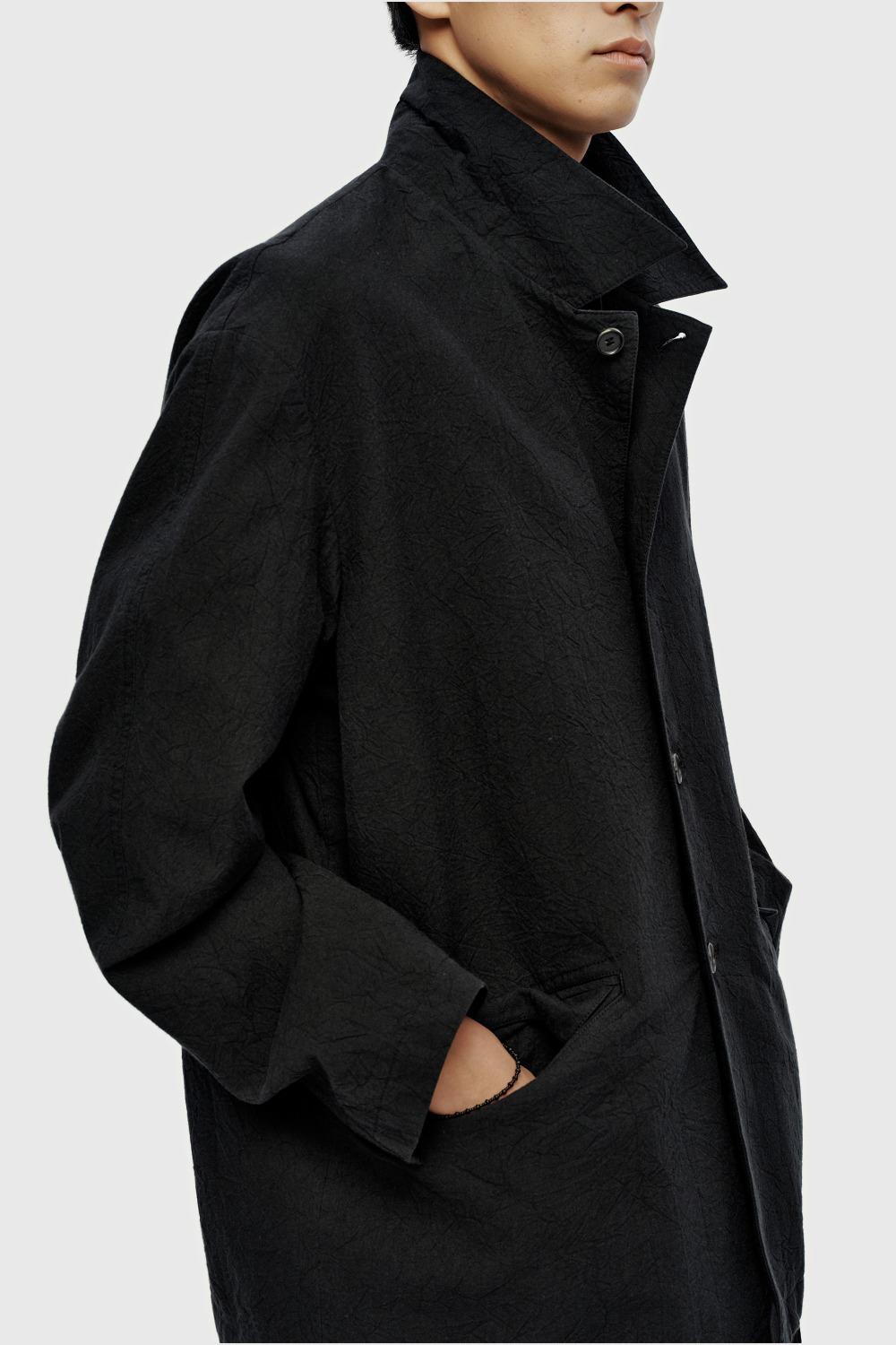 Creased Midi Jacket