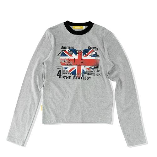 [09/09 예약배송][비틀즈] 러브패스 티셔츠(그레이)