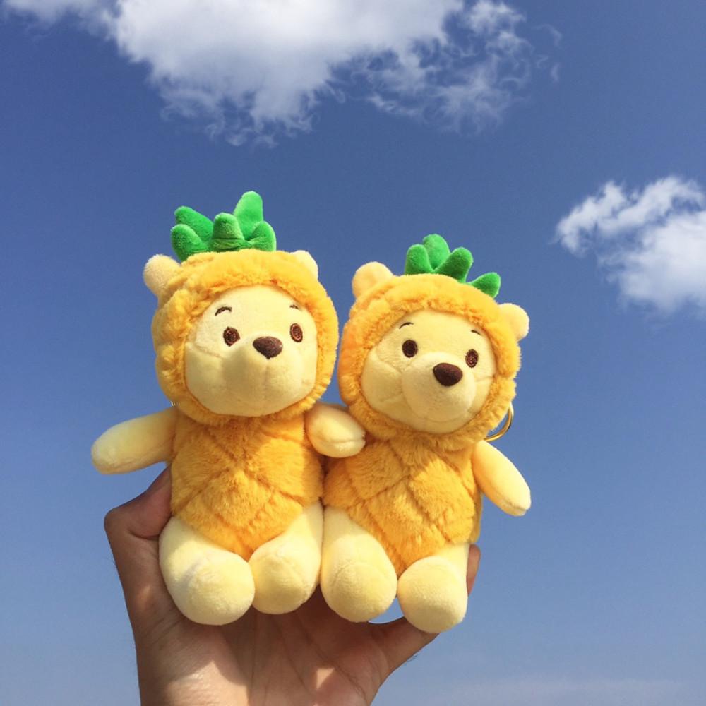 파인애플 푸 키링 인형 키링