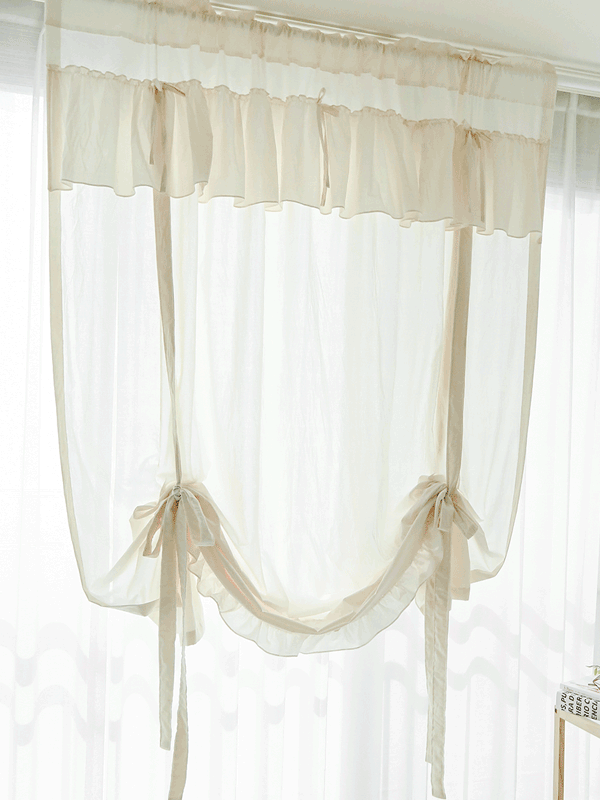 60수 롤업 내추럴베이지 커튼