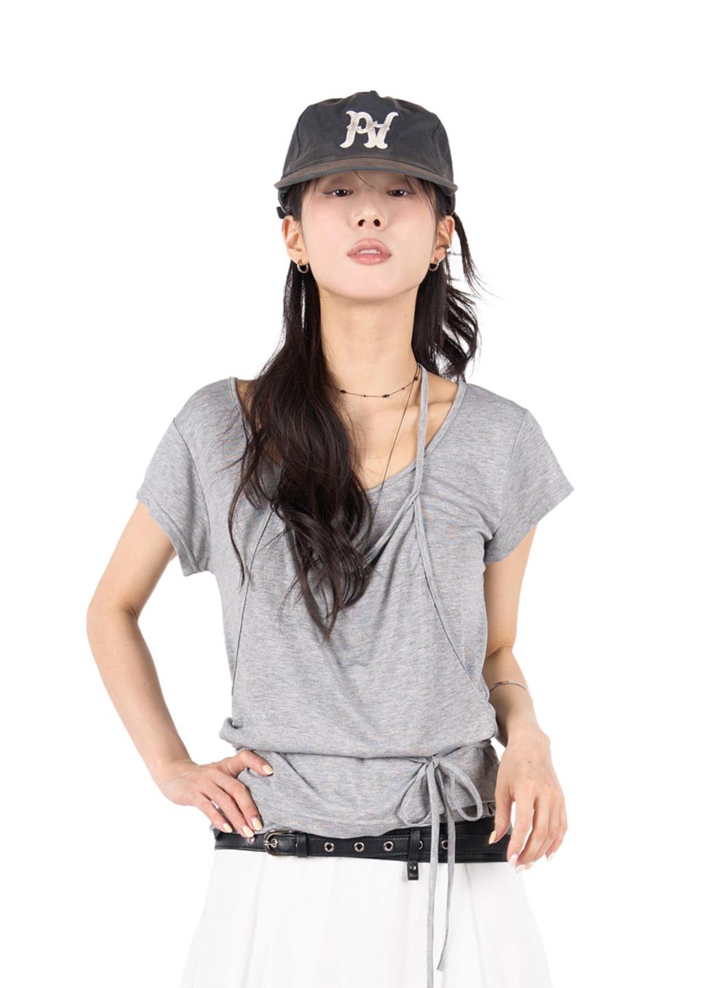 HALTER SLEEVELESS + TEE