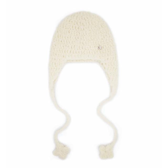 [SSESEB] Clover Alpaca Earflap - Ivory