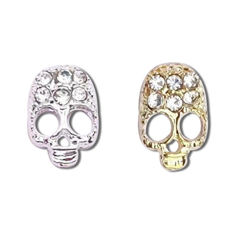 J784 큐빅 스켈레톤 네일 파츠 (2개)