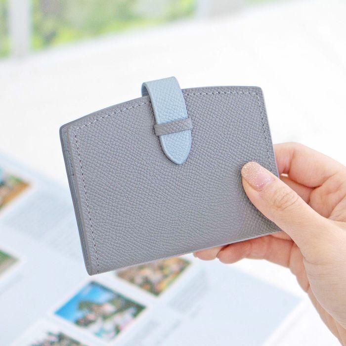 누보 카드지갑 Card case holder (Deep Gray)