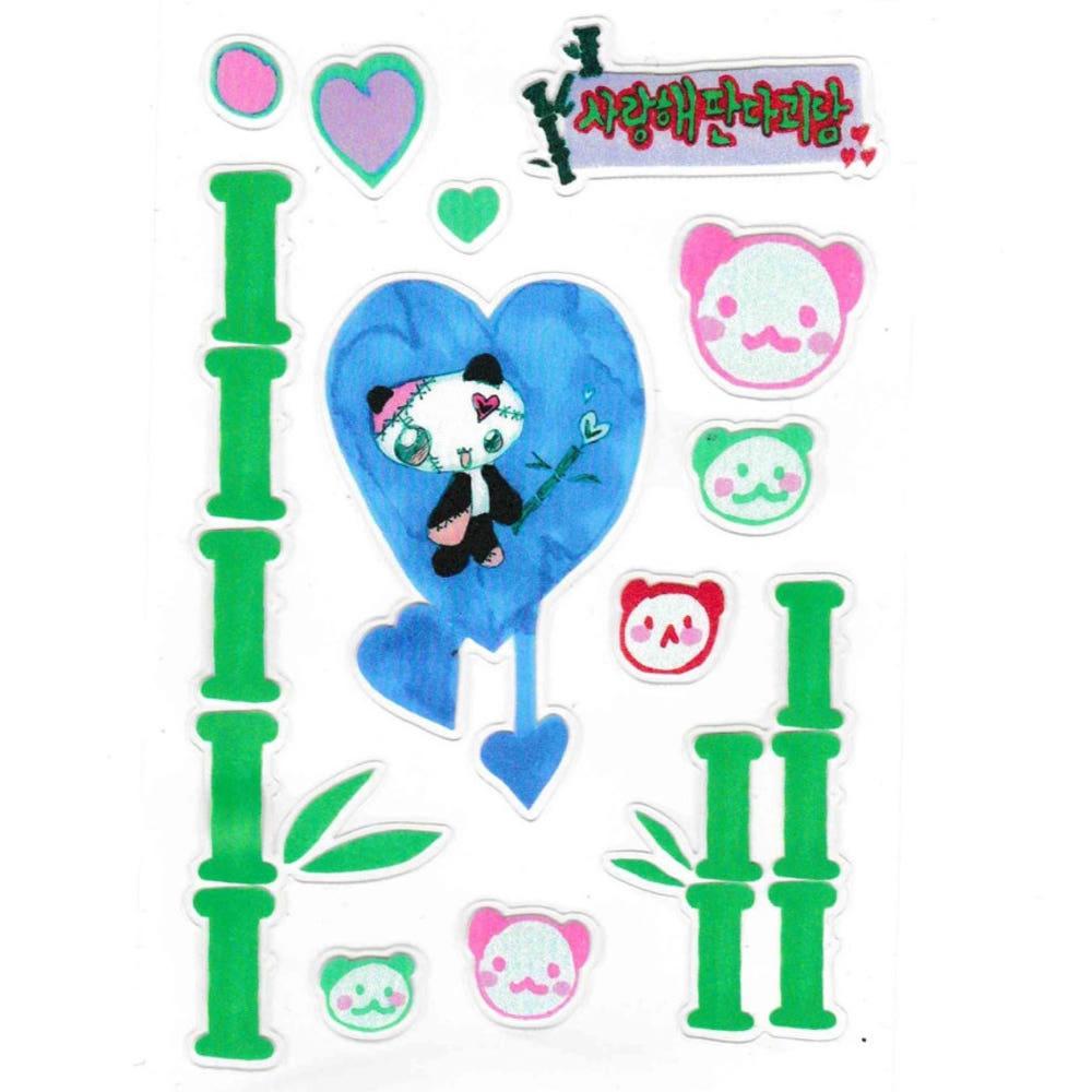 나락 스티커〉사랑해 판다 괴담