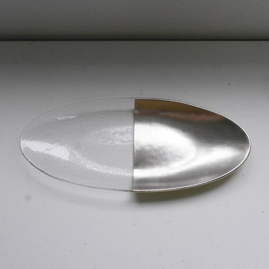 SILVER OU LONG PLATE S