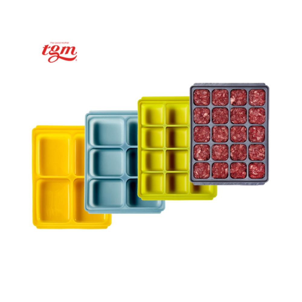 티지엠 실리콘 이유식 용기 멀티 큐브 이유식 소분