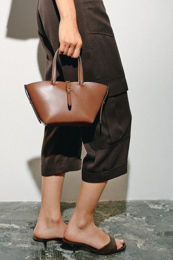 미니 바스켓 토트백