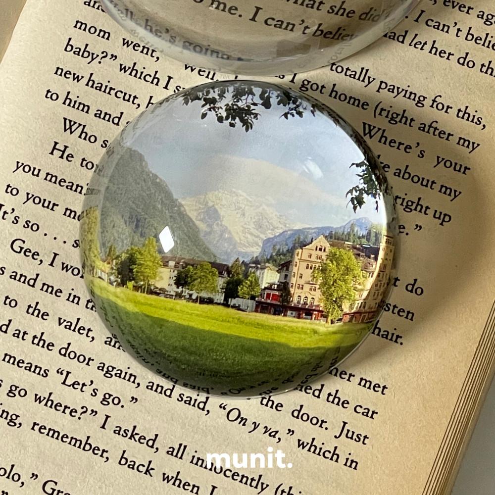 [무닛 munit] 유럽 스위스 문진(아크릴)