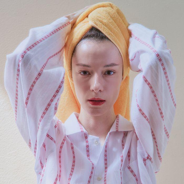 100% Cotton Pajamas for Woman (Lace Striped-Red)
