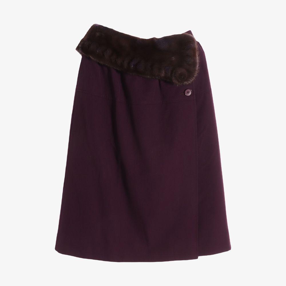 SAINT LAURENT 생 로랑 울 100% 스커트 M