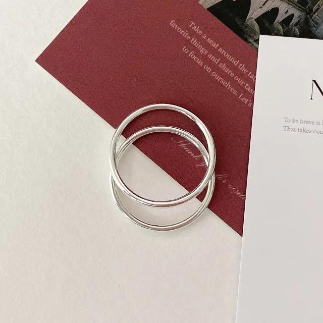 925실버 1.5mm 앵게이지 민자링 얇은 실반지 은반지
