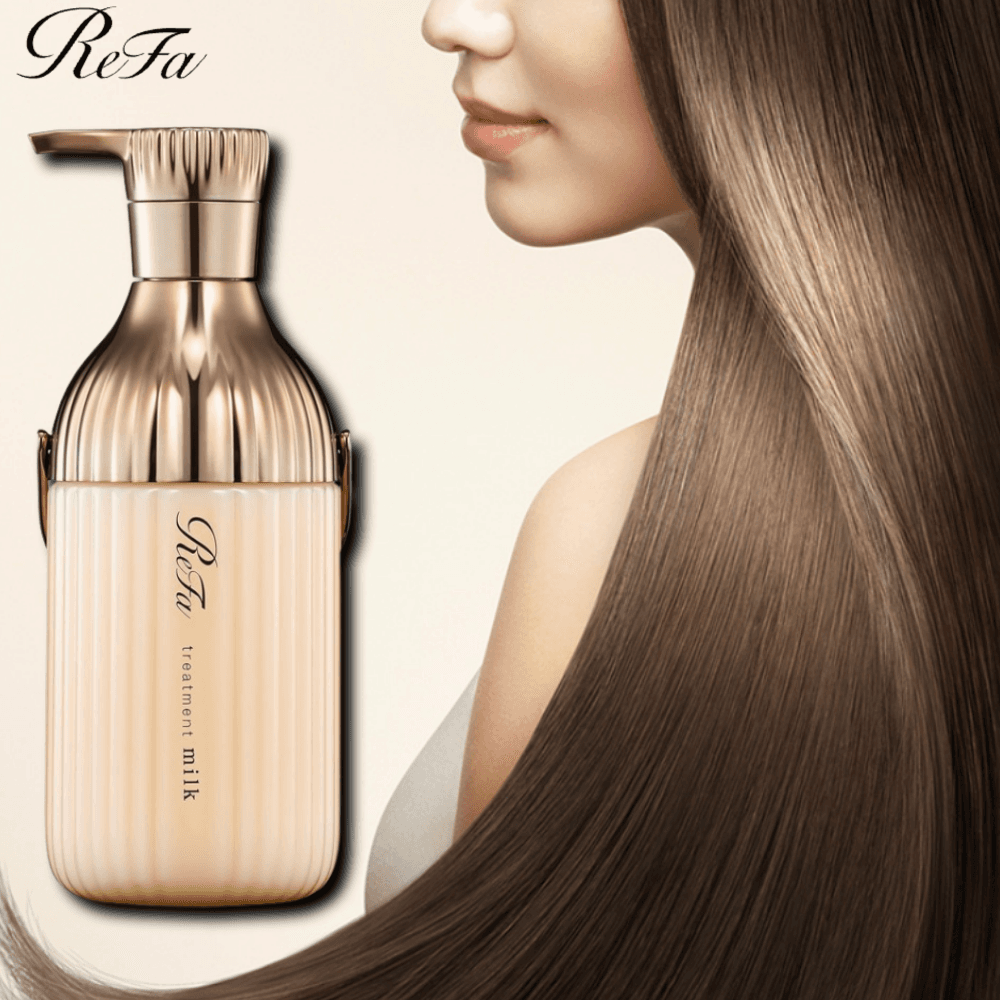 ReFa 일본 리파 헤어 트리트먼트 밀크 프로틴 로얄 500g 우유 단백질 손상모 머릿결 관리 제품