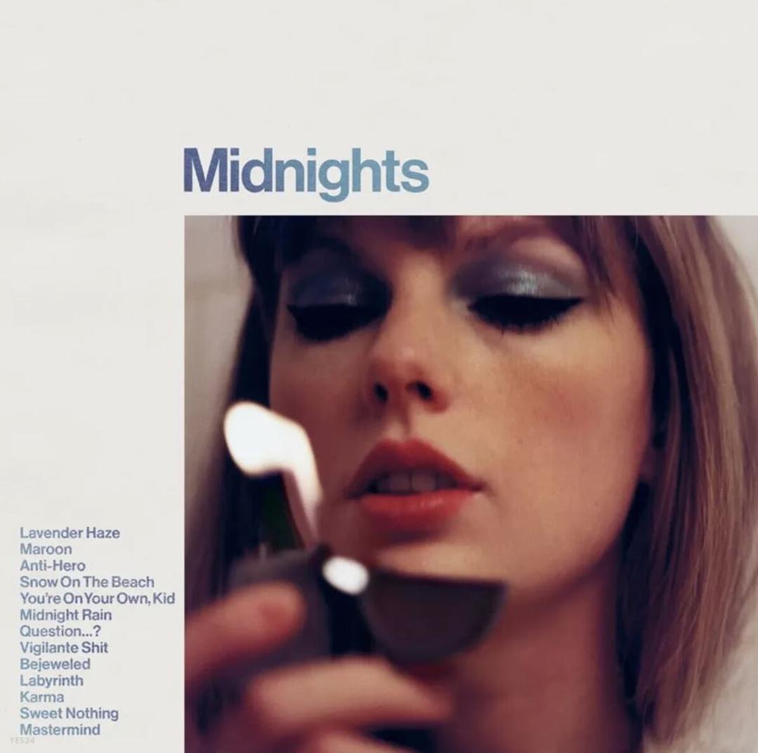Taylor Swift (테일러 스위프트) - 10집 Midnights [문스톤 블루 마블 컬러 LP]