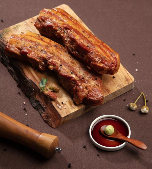 와인숙성 훈제 삼겹❤️ 통후추 바베큐 삼겹살(360g) [원산지:작품정보참조]