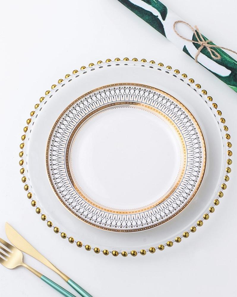 홈카페 예쁜 유리 접시 디저트 파스타 브런치 투명 플레이트