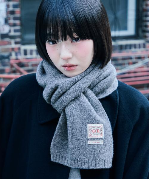 GCR Wool Muffler - Dark Gray 울 머플러