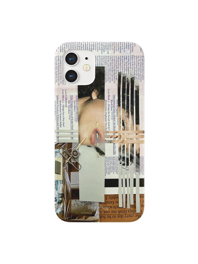 piece #02. Silence 유광하드 케이스 갤럭시 아이폰12프로