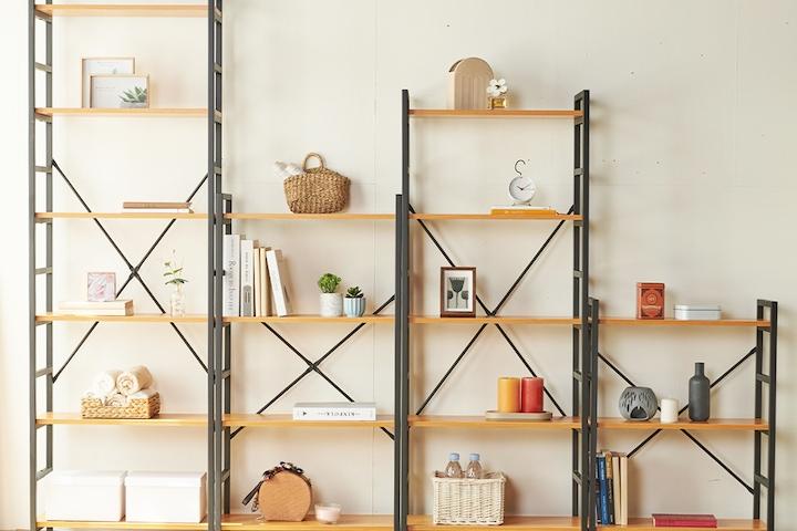 위더스 스틸 선반책장 (3단/4단/5단/6단)