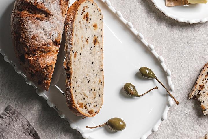 로얄애덜리 스노우 오벌 플레이트 타원 접시