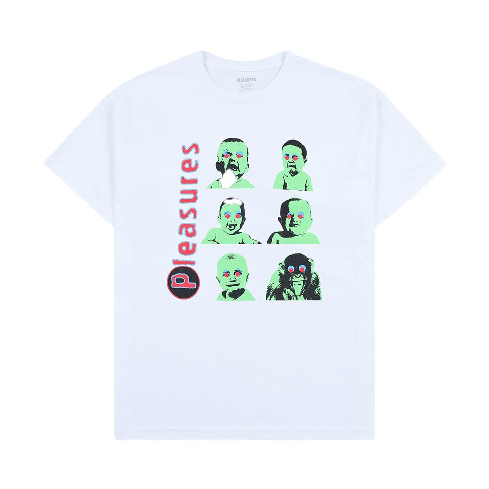 PLEASURES Head T-Shirt "White\"