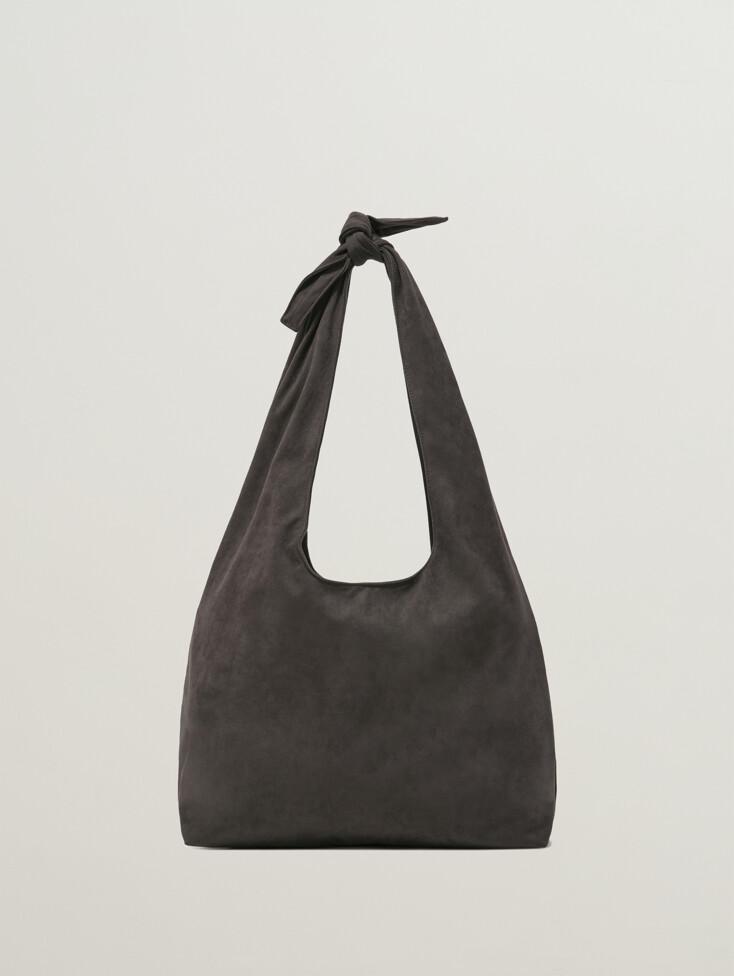 [RESTOCK] Essential Suede Hobo Bag (Dark Brown)