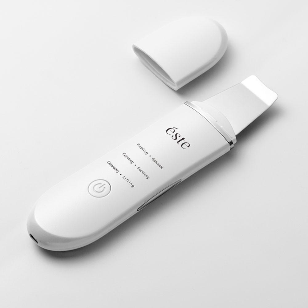 에스테 아쿠아 필링기 갈바닉 피부진정 클렌징 각질제거기 워터 이온 마사지기 홈케어