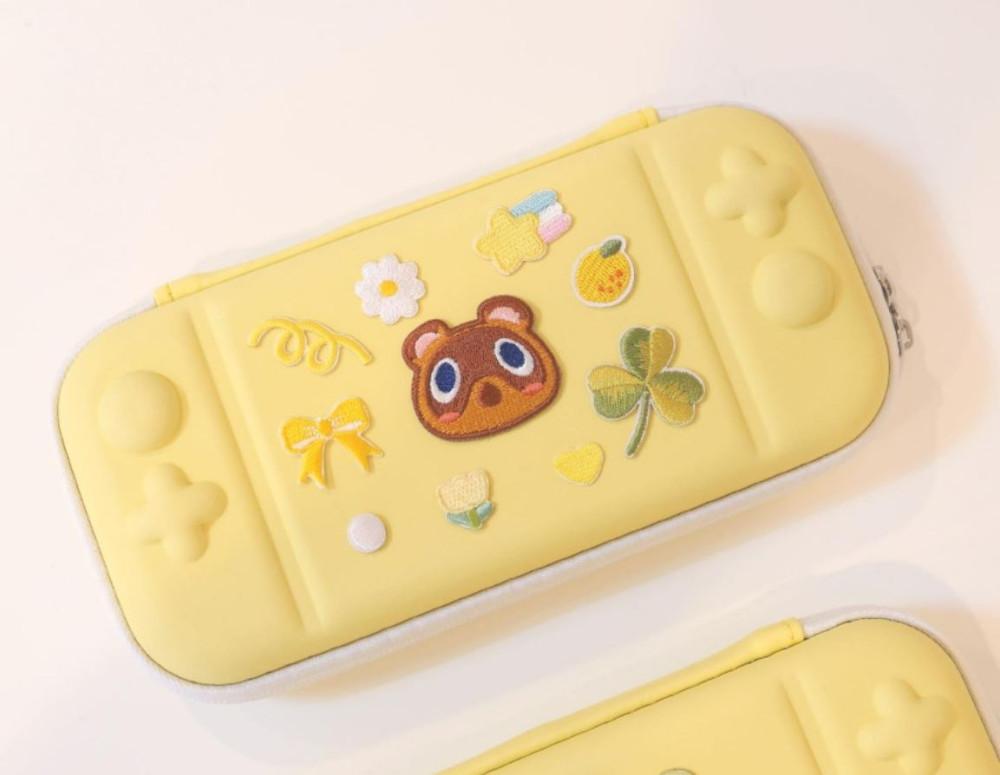 스위치 라이트 귀여운 캐릭터 닌텐도 케이스 민무늬 심플 파우치