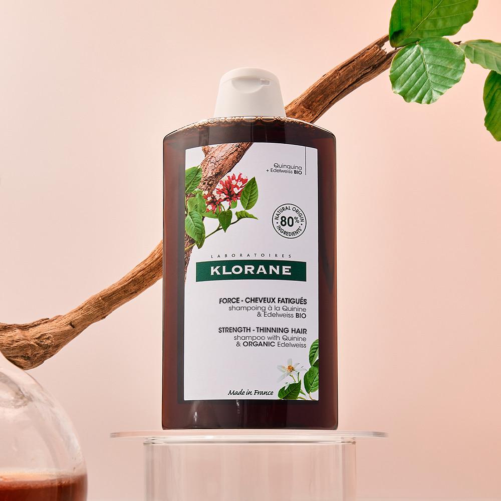 [클로란] 퀴닌 에델바이스 샴푸 400ml (두피활력&모발강화)